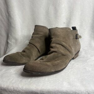 Naughty Monkey Women's Taupe Ankle Booties